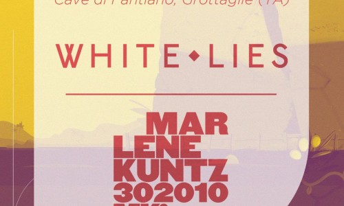 Cinzella Festival: White Lies e Marlene Kuntz si aggiungono al cast dopo Franz Ferdinand, Battles, Nu Guinea (Grottaglie, Taranto.